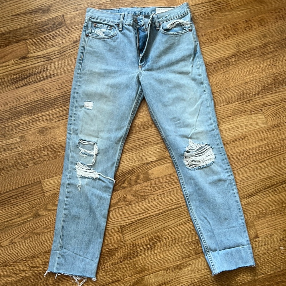 Rag & Bone Marilyn jeans Union Pool high rise